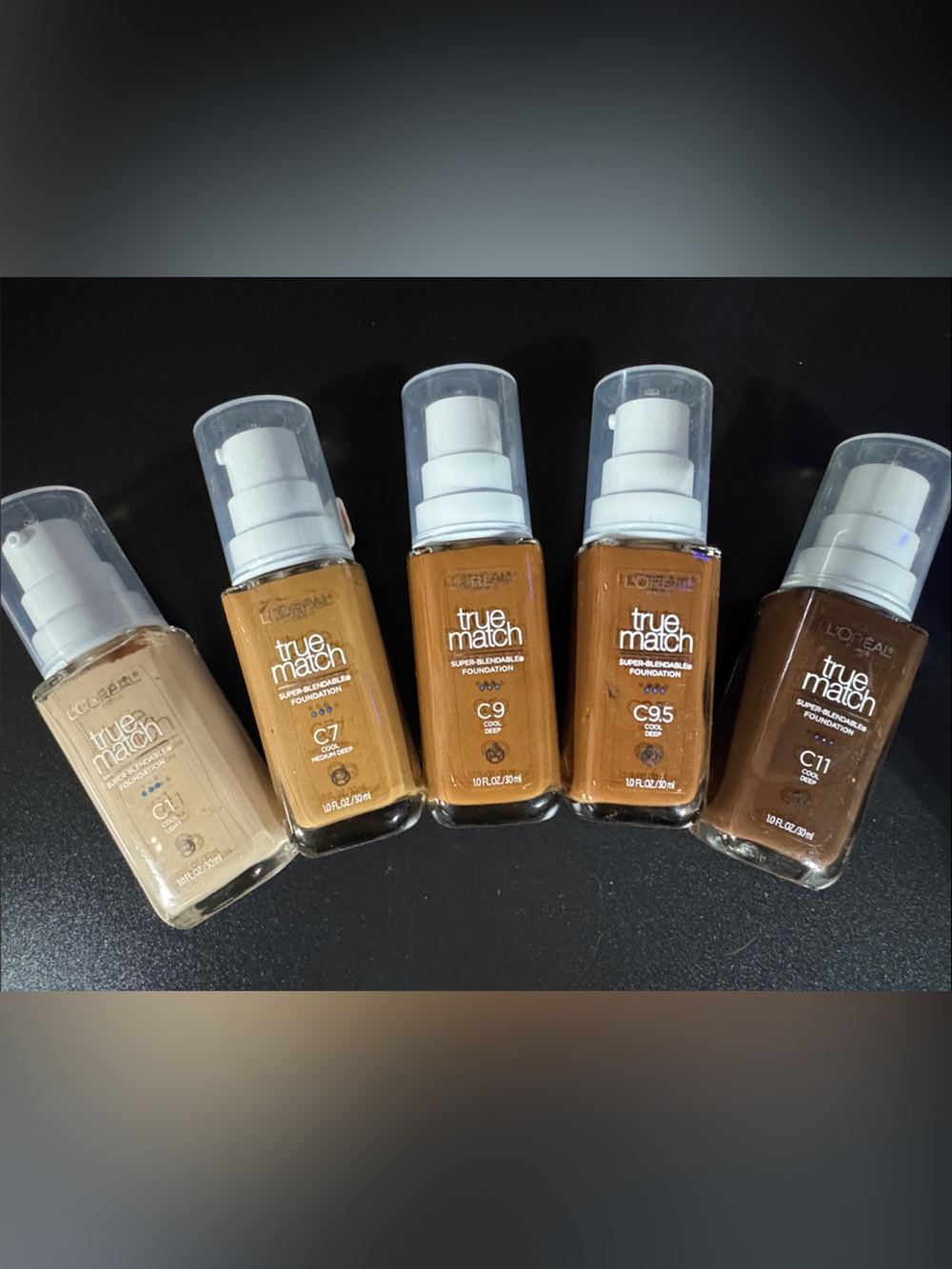 L'Oreal True Match Foundation - Beige to Deep Brown Shades
